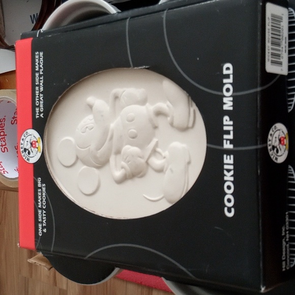Ceramic Cookie Mickey Mouse Flip Mold - Picture 1 of 3